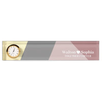 Modern Personalised Wedding Couple Name With Quote