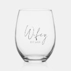 Modern Personalised Wifey 