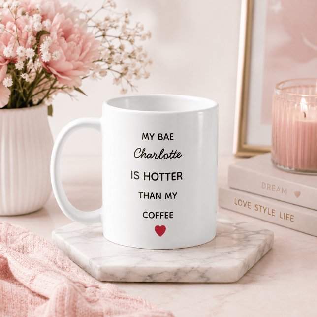 Modern Personalized Bae Coffee Mug (Creator Uploaded)