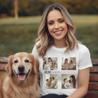 Modern Personalized Mom Superhero Photo Collage