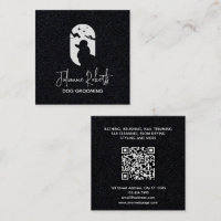 Modern pet care logo dog grooming