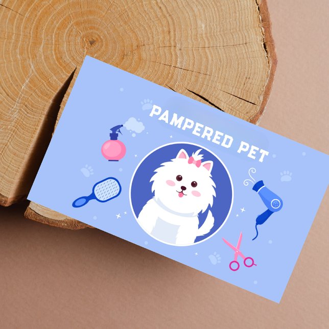 Modern Pet Groomer Next Appointment Business Card (Creator Uploaded)
