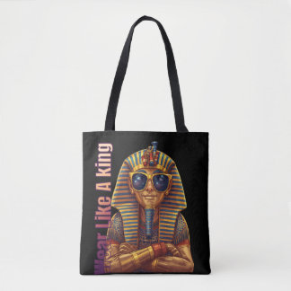 Modern Pharaoh: Wear Like A King Tote Bag