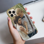 Modern Photo and Monogram iPhone 15 Mini Case<br><div class="desc">Carry your most especial moments with you everywhere with this contemporary monogram and personalised photo design. Heartlocked.</div>