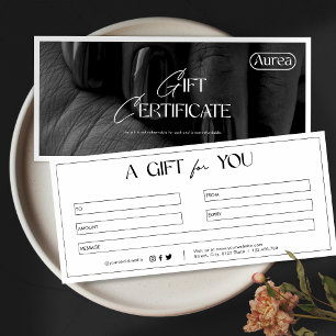 Modern Photo Beaty Salon Grift Card