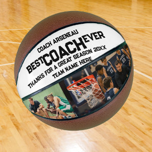 Modern Photo Best Coach Basketball Personalise