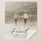 Modern photo black script family elegant