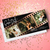Modern Photo Booth Save The Date Invitation