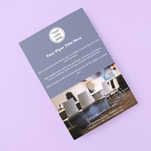 Modern Photo Business Logo Marketing Advertising  Flyer