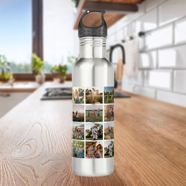 Modern Photo Collage 710 Ml Water Bottle (Creator Uploaded)