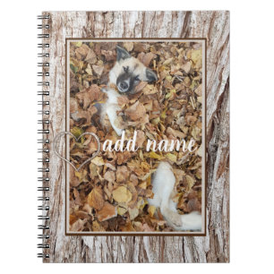modern Photo collage dog pet funny Notebook