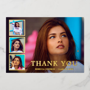 Modern Photo Collage Elegant Graduation