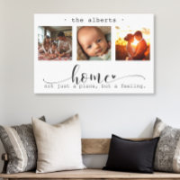 Modern Photo Collage Home Not Just a Place