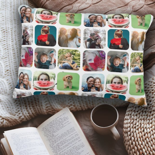 Modern Photo Collage Keepsake  Decorative Cushion (Creator Uploaded)