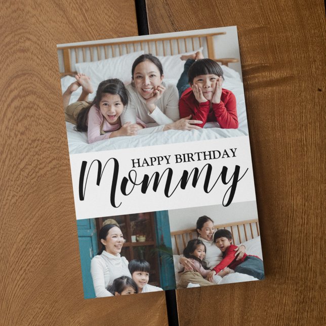 Modern Photo Collage Mummy Birthday (Creator Uploaded)