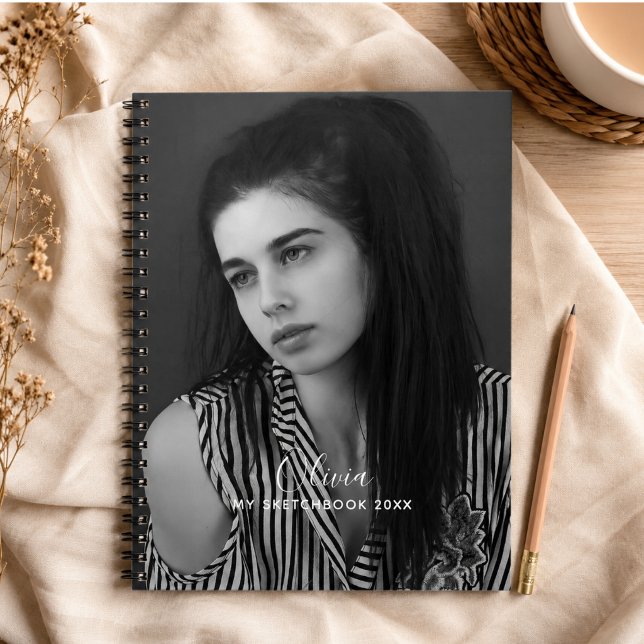 Modern Photo Collage Personalised Sketchbook  Notebook (Modern Photo Collage Personalized Sketchbook Notebook
4.8 out of 5 stars rating
()