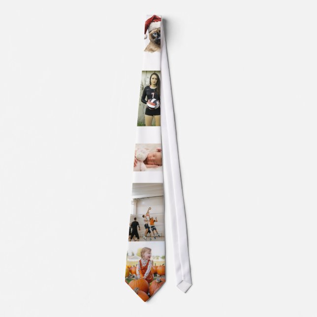 Modern Photo Collage Tie (Front)