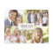 Modern Photo Collage Wedding Thank You Postcard