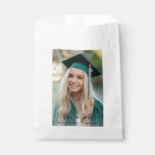 Modern Photo Elegant Graduation Favour Bags