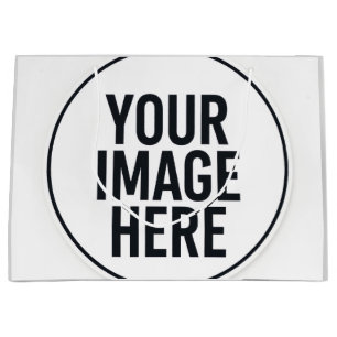 Modern Photo Frame Paper Shopping Bag