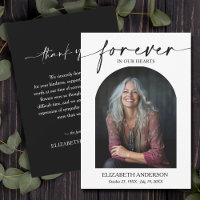 Modern Photo Funeral Bereavement Memorial