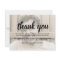 Modern Photo Funeral Thank You Sympathy Card