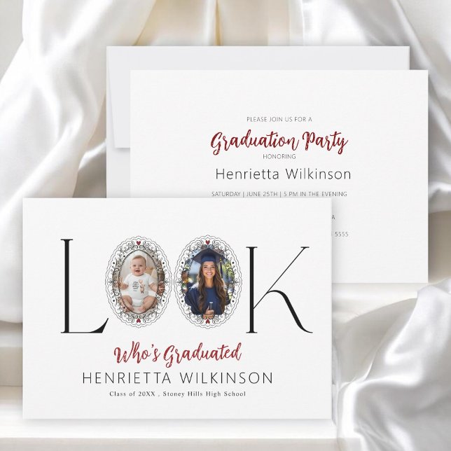 Modern photo Graduation Party Invitation (Creator Uploaded)
