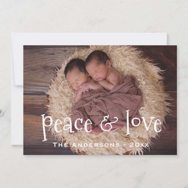 Modern PHOTO Holidays Card, Announcement, Other Holiday Card (Front)