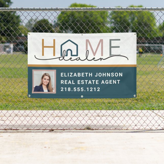 Modern Photo Home Dealer Realtor Marketing Banner (Insitu)