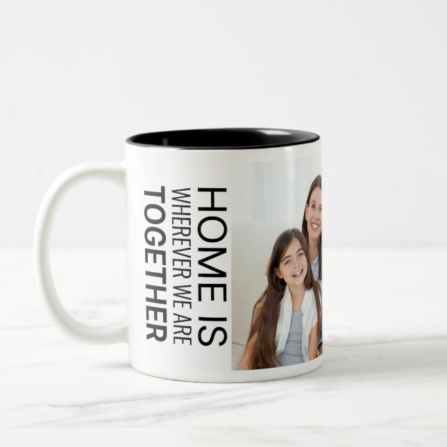 Modern Photo Mug (Left)