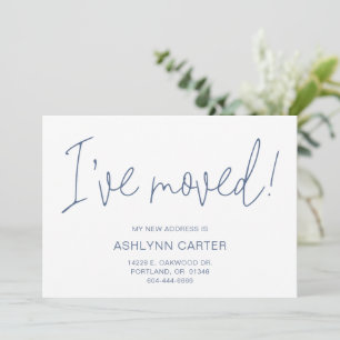 Modern Photo New Home Announcement