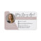 Modern Photo Notary Signing Agent Business Card