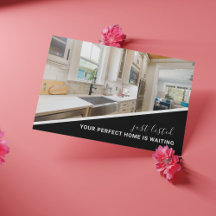 Modern Photo Real Estate Marketing Postcard