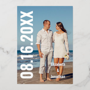 Modern Photo Save The Date