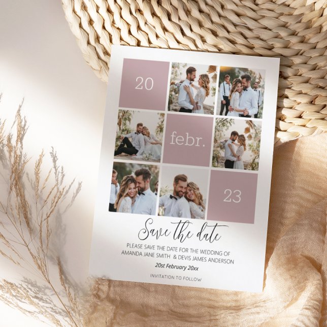 Modern Photo Save the Date Budget Wedding (Creator Uploaded)