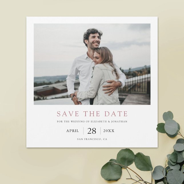 Modern Photo Save the Date Magnets (Creator Uploaded)