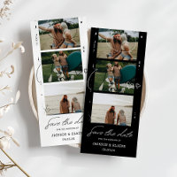 Modern Photo Strip Wedding