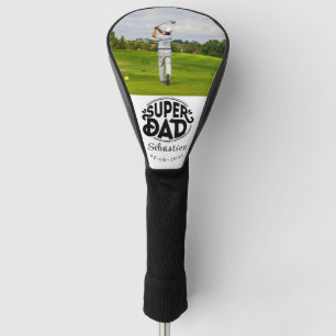 Modern Photo super dad Golf Head Cover