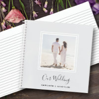 Modern Photo Wedding Guest Book