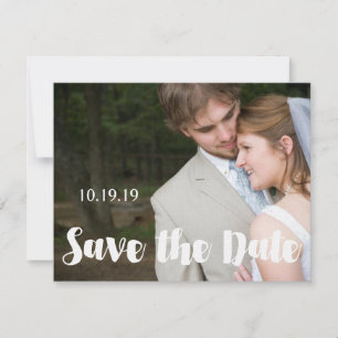 Modern Photo Wedding Save the Date