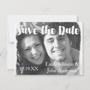 Modern Photo Wedding Save the Date