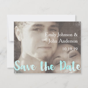 Modern Photo Wedding Save the Date