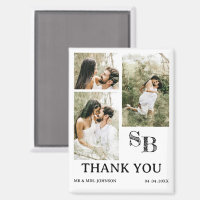 Modern Photo Wedding Thank You
