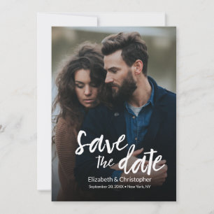 Modern Photo Wedding Website qr code Custom Invitation