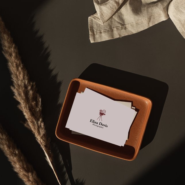 Modern Photographer Business Card (Creator Uploaded)