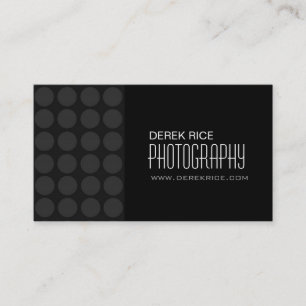 Modern Photographer Business Cards