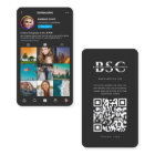 Modern Photographer Instagram Inspired Grid Black