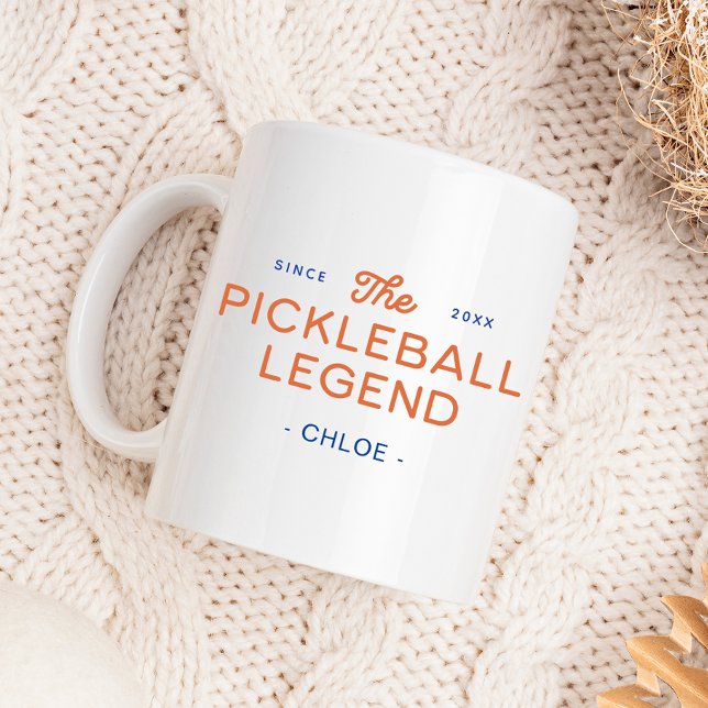Modern Pickleball Legend Personalised Mug (Creator Uploaded)