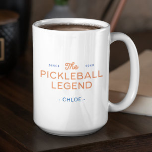 Modern Pickleball Legend Personalised Mug