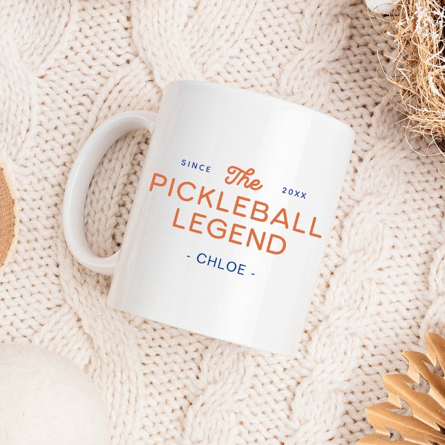 Modern Pickleball Legend Personalised Mug (Creator Uploaded)